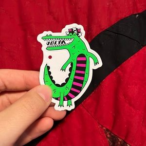 Jolyn Chripy Croc Sticker